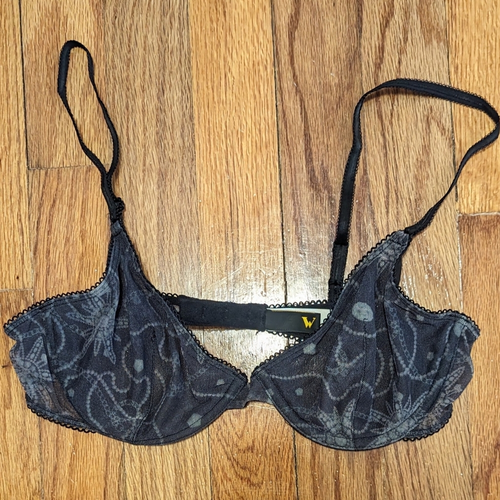 Wonderbra Unlined Mesh Underwire Bra (36B)